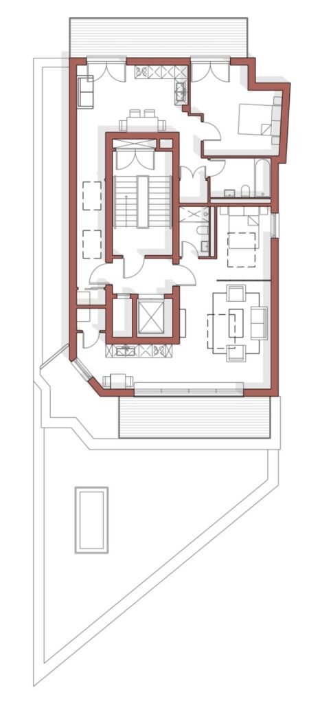 Hampstead House floorplans, apartments Barnet town centre